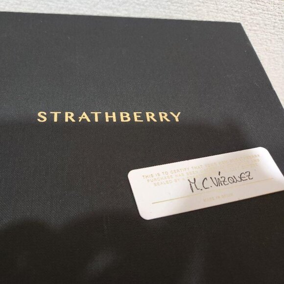 Strathberry East/West Mini Crossbody/Shoulder Bag in Soft Pink - Picture 4 of 5